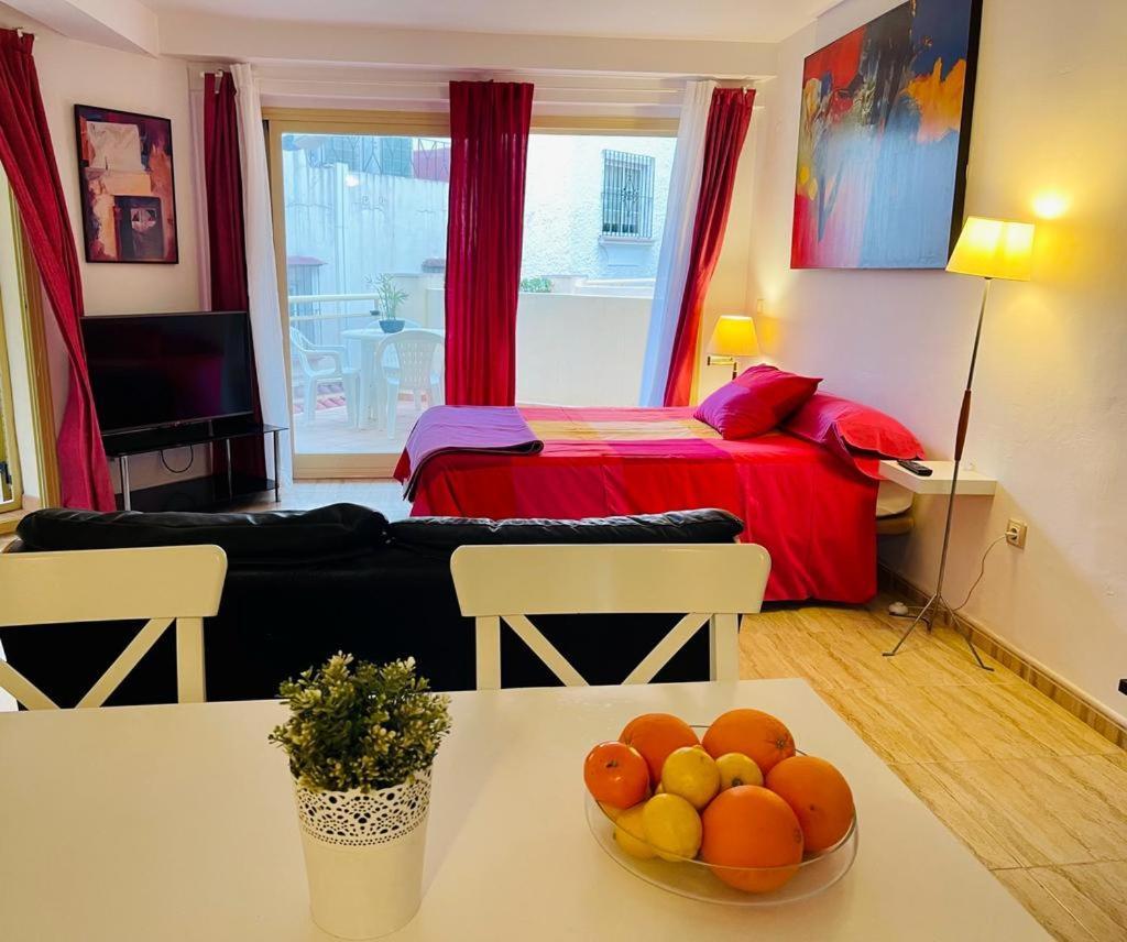 Puerta Del Sol Trm Only Adults Aparts 托雷莫利诺斯 外观 照片